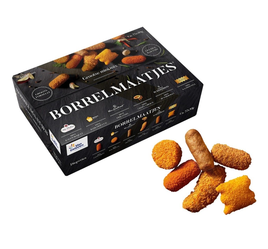 Ad van Geloven Borrelmaatjes 72x30gr